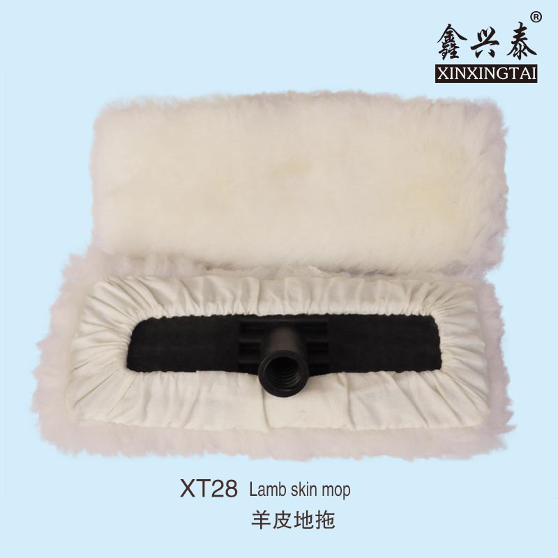 XT28 Lamb skin wool mop
