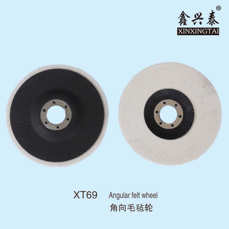 XT69 Angular felt wheel